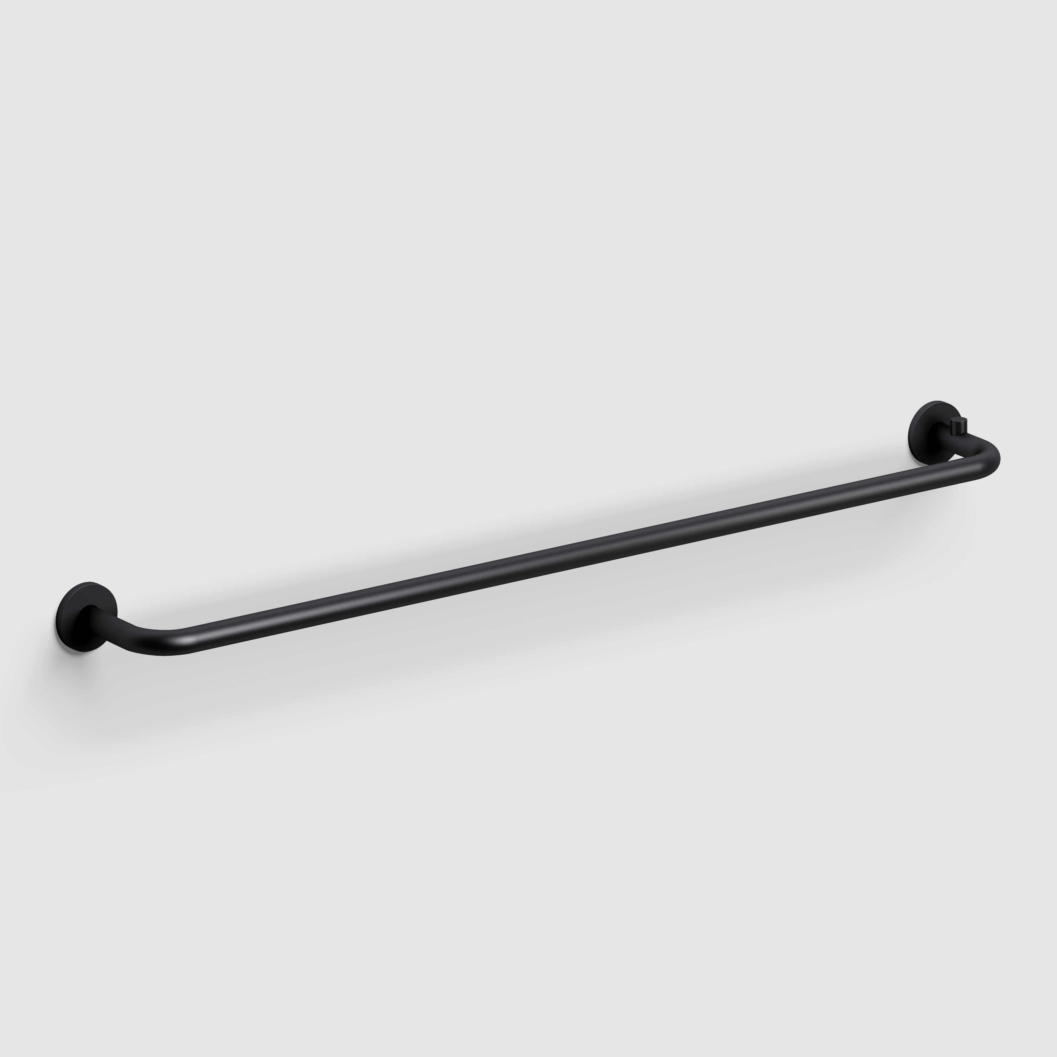Clou Kaldur handdoekrek 65 cm, mat zwart